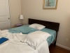 unmade bed